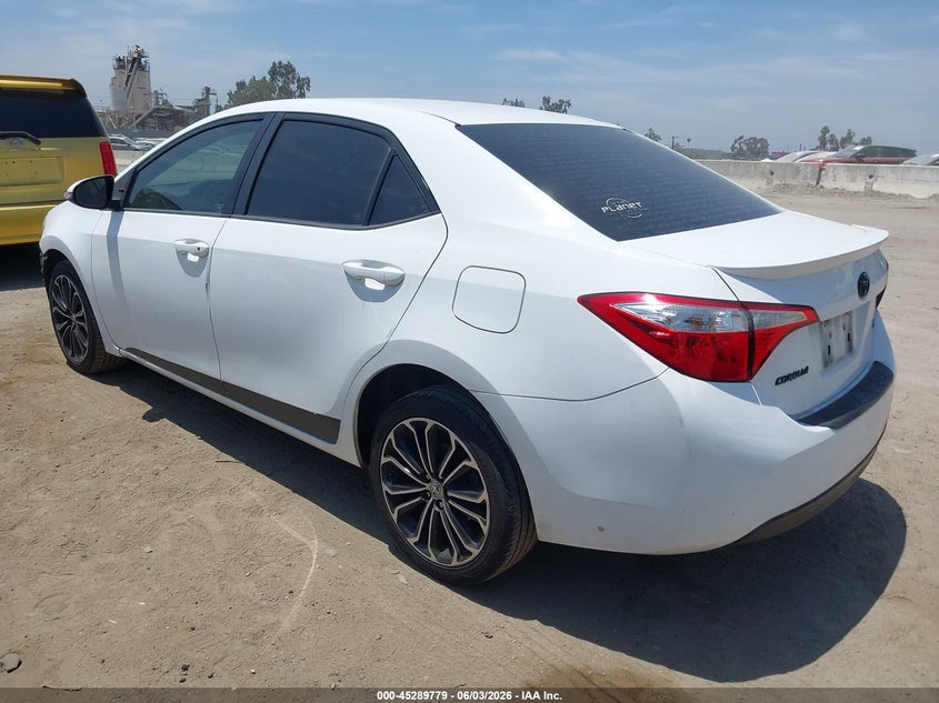 2016 Toyota Corolla VIN 5YFBURHE2GP433417 IAAI salvage auction — FRONT END, Salvage Title, sold $3,050 on 2026-07-11 (photo 3)