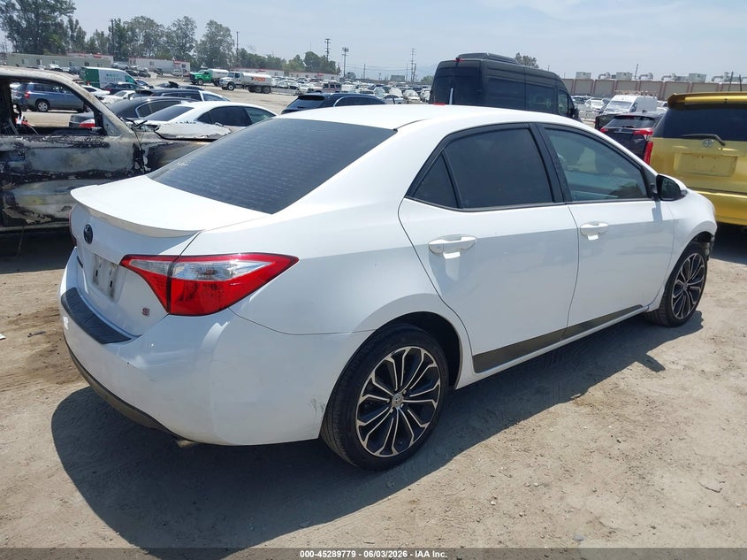 2016 Toyota Corolla VIN 5YFBURHE2GP433417 IAAI salvage auction — FRONT END, Salvage Title, sold $3,050 on 2026-07-11 (photo 4)