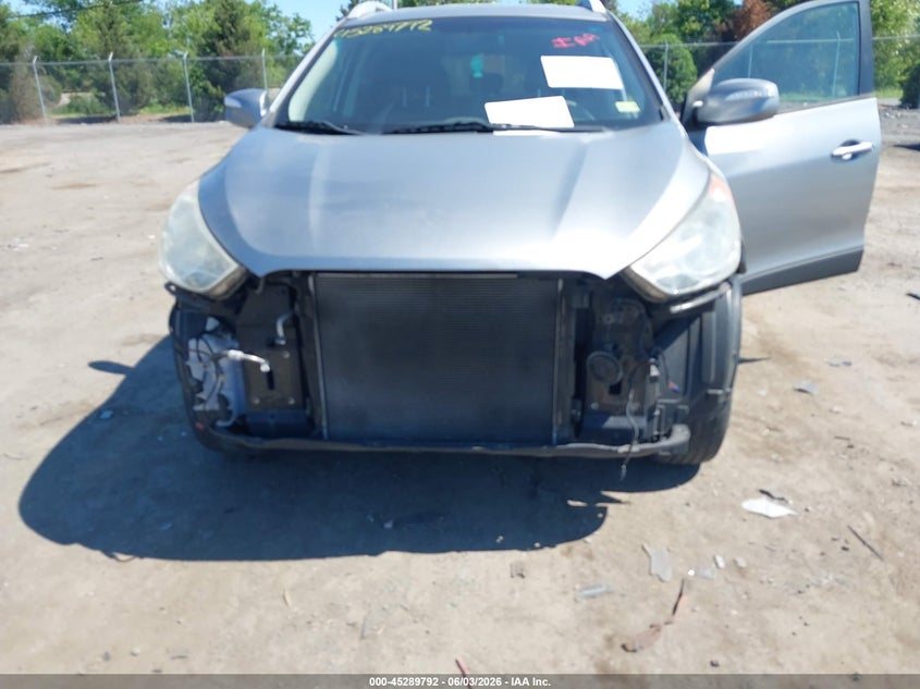 2013 Hyundai Tucson VIN KM8JU3AC5DU758686 IAAI salvage auction — FRONT & REAR, Salvage Title, sold $1,800 on 2026-07-07 (photo 6)