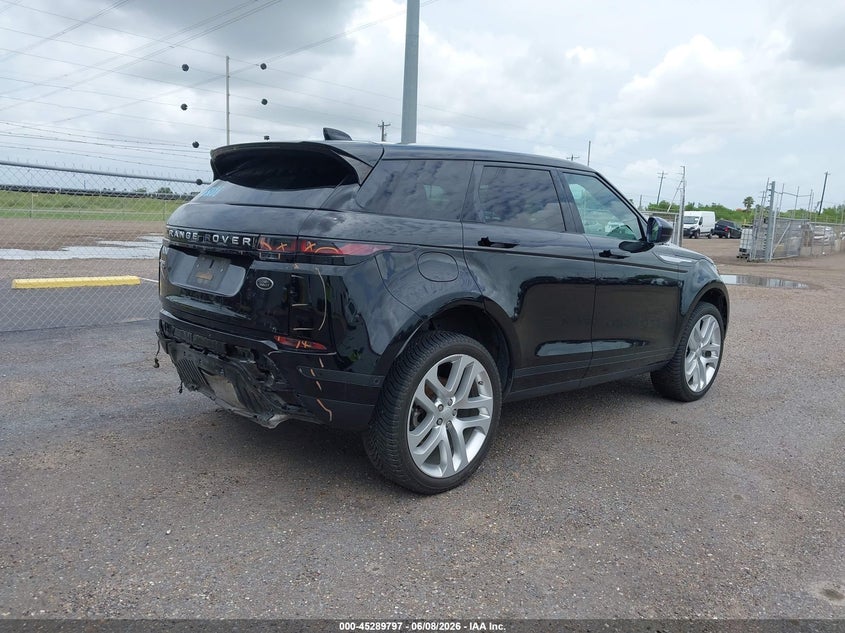 2020 Land rover Range rover evoque VIN SALZP2FX5LH040060 IAAI salvage auction — REAR END, Salvage Title, sold $10,200 on 2026-08-18 (photo 4)