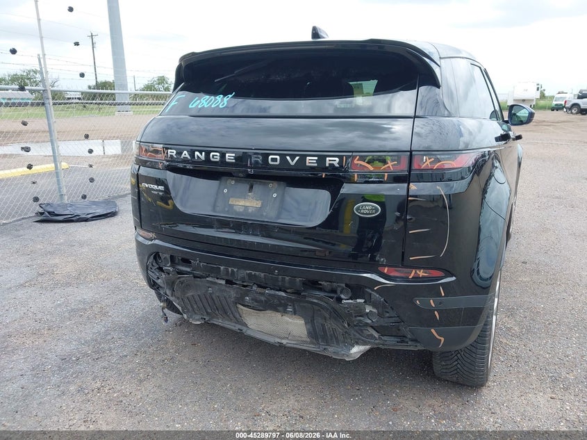 2020 Land rover Range rover evoque VIN SALZP2FX5LH040060 IAAI salvage auction — REAR END, Salvage Title, sold $10,200 on 2026-08-18 (photo 6)