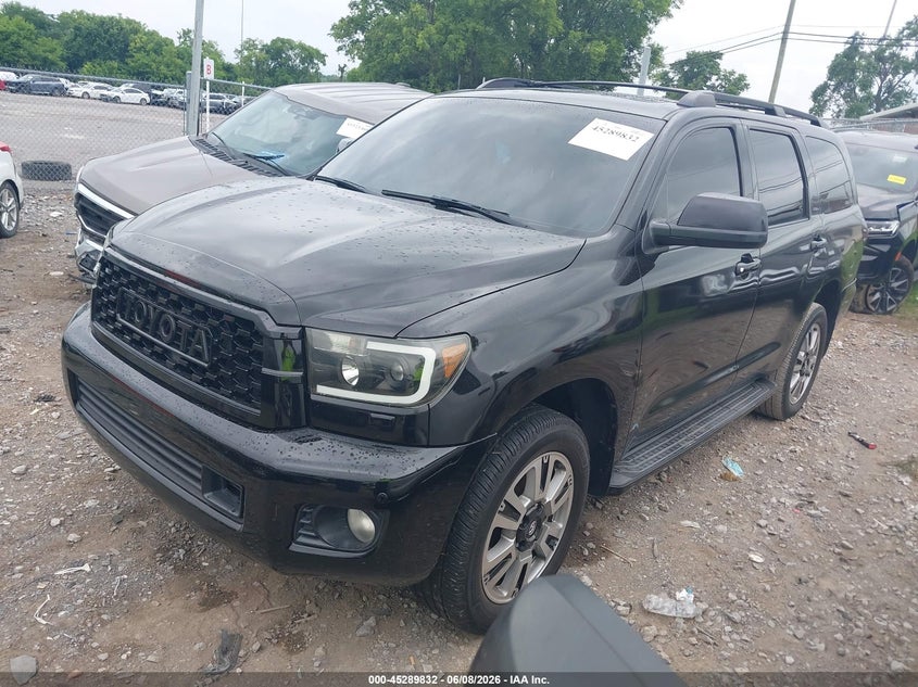 2010 Toyota Sequoia VIN 5TDDW5G1XAS033310 IAAI salvage auction — REAR END, Clear (Tennessee), sold $3,975 on 2026-07-23 (photo 2)