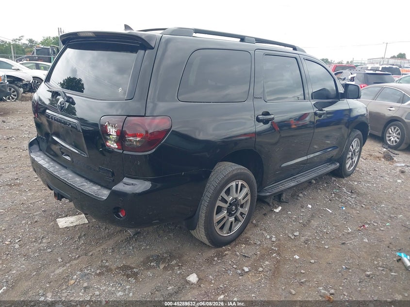 2010 Toyota Sequoia VIN 5TDDW5G1XAS033310 IAAI salvage auction — REAR END, Clear (Tennessee), sold $3,975 on 2026-07-23 (photo 4)