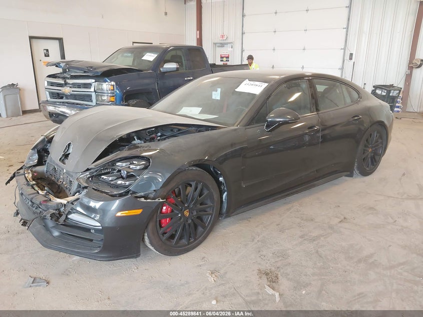 2019 Porsche Panamera VIN WP0AG2A79KL139455 IAAI salvage auction — FRONT END, Salvage Title, sold $23,975 on 2026-07-21 (photo 2)