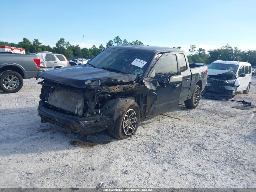 2023 Ford F-150 VIN 1FTFW1E55PFA65050 IAAI salvage auction — LEFT FRONT, Salvage Title, sold $7,975 on 2026-07-30 (photo 2)