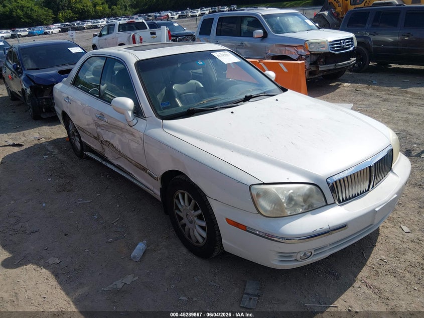 2004 Hyundai Xg VIN KMHFU45E44A276056 IAAI salvage auction — RIGHT SIDE, Clear (Tennessee), sold $500 on 2026-07-09 (photo 1)