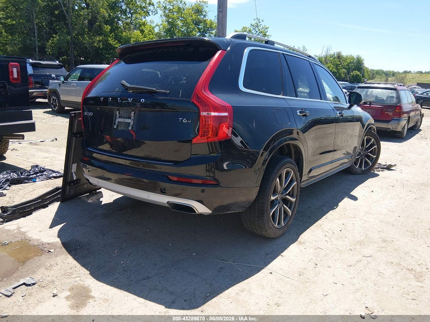 2018 Volvo Xc90 VIN YV4A22PK3J1194341 IAAI salvage auction — NORMAL WEAR, Salvage Title, sold $1,850 on 2026-07-08 (photo 4)