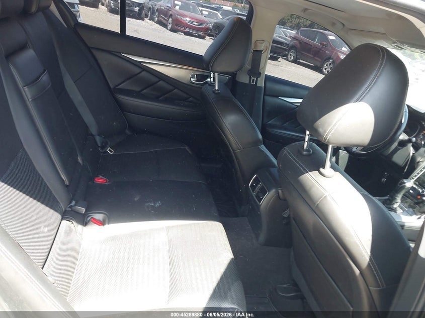 2018 Infiniti Q50 VIN JN1EV7AR8JM444107 IAAI salvage auction — RIGHT FRONT, Salvage Title, sold $2,150 on 2026-07-24 (photo 8)