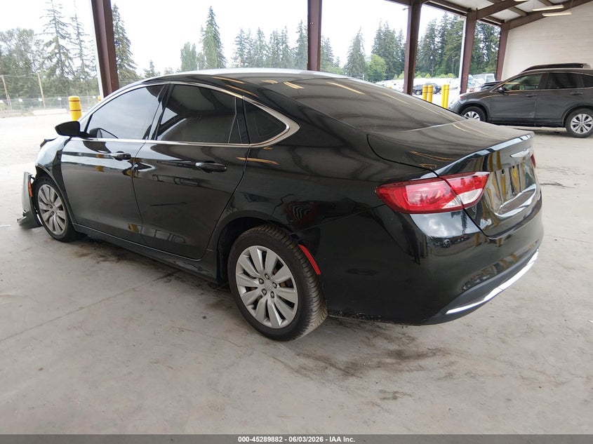 2016 Chrysler 200 VIN 1C3CCCFB6GN183517 IAAI salvage auction — LEFT FRONT, Salvage Title, sold $1,550 on 2026-07-05 (photo 3)