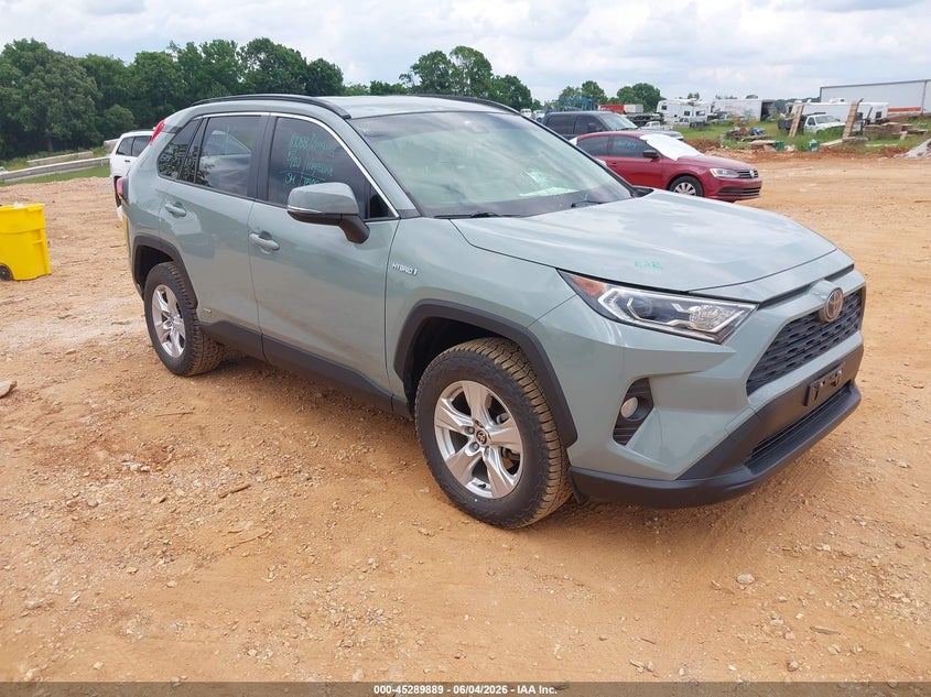 2021 Toyota Rav 4 VIN JTMRWRFV5MD101255 IAAI salvage auction — HAIL, Salvage Title, sold $16,500 on 2026-07-13 (photo 1)