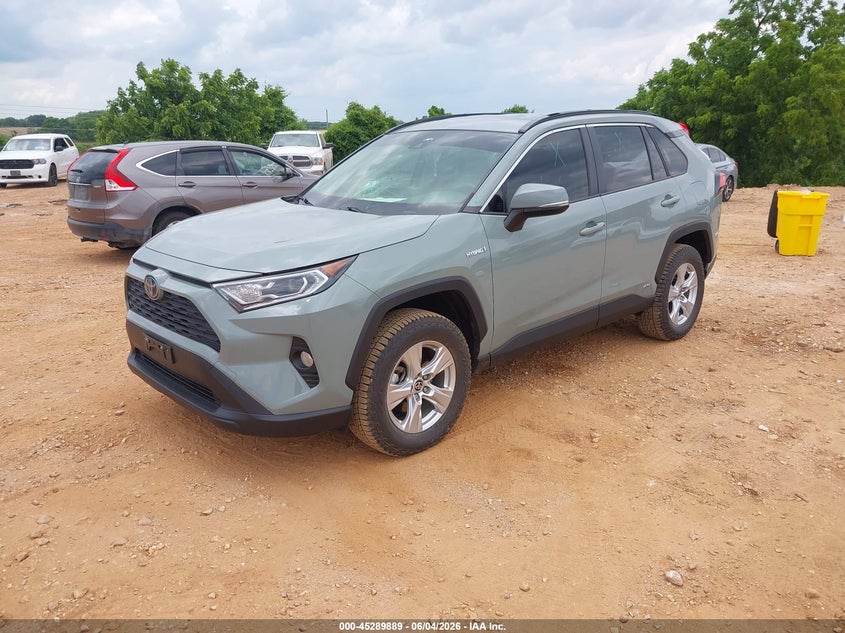 2021 Toyota Rav 4 VIN JTMRWRFV5MD101255 IAAI salvage auction — HAIL, Salvage Title, sold $16,500 on 2026-07-13 (photo 2)