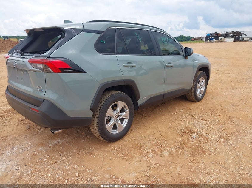 2021 Toyota Rav 4 VIN JTMRWRFV5MD101255 IAAI salvage auction — HAIL, Salvage Title, sold $16,500 on 2026-07-13 (photo 4)