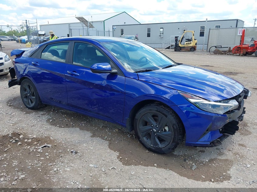 2022 Hyundai Elantra VIN KMHLS4AG0NU367602 IAAI salvage auction — FRONT & REAR, Salvage (Ohio), sold $3,725 on 2026-07-30 (photo 1)