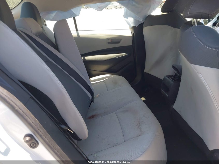 2022 Toyota Corolla VIN JTDEPMAEXN3006039 IAAI salvage auction — FRONT & REAR, Salvage Title, sold $900 on 2026-07-22 (photo 8)