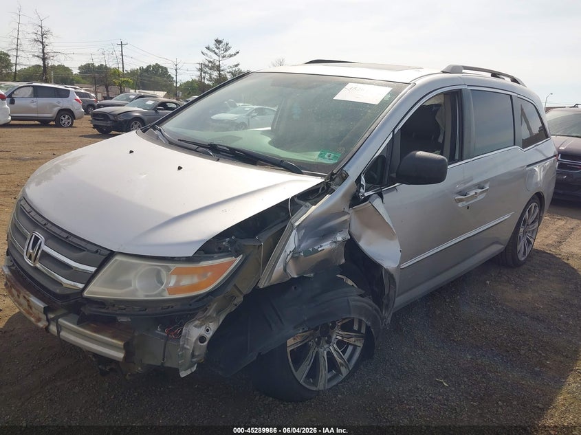2012 Honda Odyssey VIN 5FNRL5H67CB050002 IAAI salvage auction — FRONT END, Salvage Title, sold $525 on 2026-07-24 (photo 6)