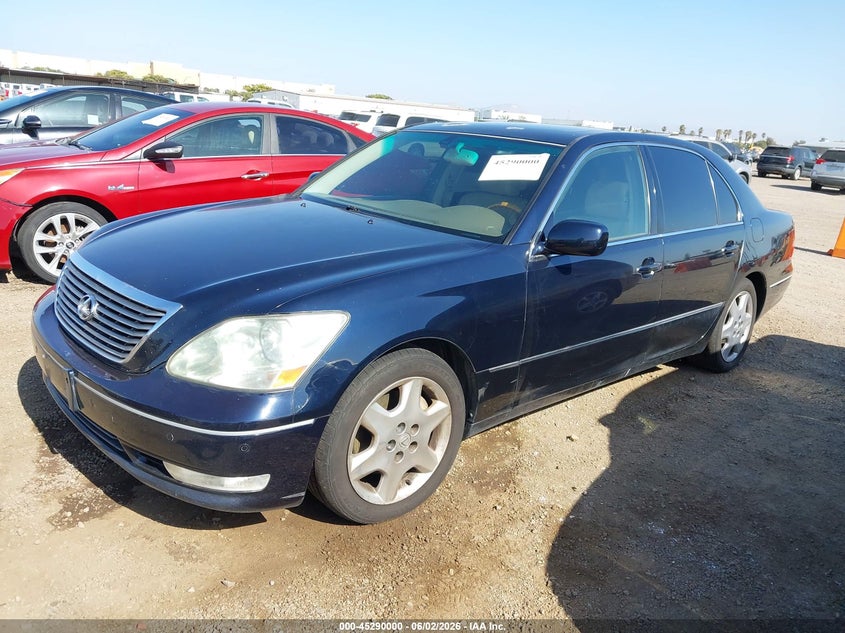 2004 Lexus Ls 430 VIN JTHBN36FX40144456 IAAI salvage auction — NORMAL WEAR, Clear - Dealer Only (California), sold $625 on 2026-07-06 (photo 2)