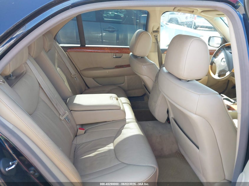 2004 Lexus Ls 430 VIN JTHBN36FX40144456 IAAI salvage auction — NORMAL WEAR, Clear - Dealer Only (California), sold $625 on 2026-07-06 (photo 8)