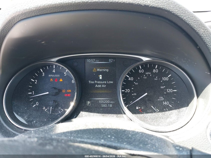 2015 Nissan Rogue VIN KNMAT2MT1FP575431 IAAI salvage auction — LEFT FRONT, Salvage Title, sold $225 on 2026-07-28 (photo 7)