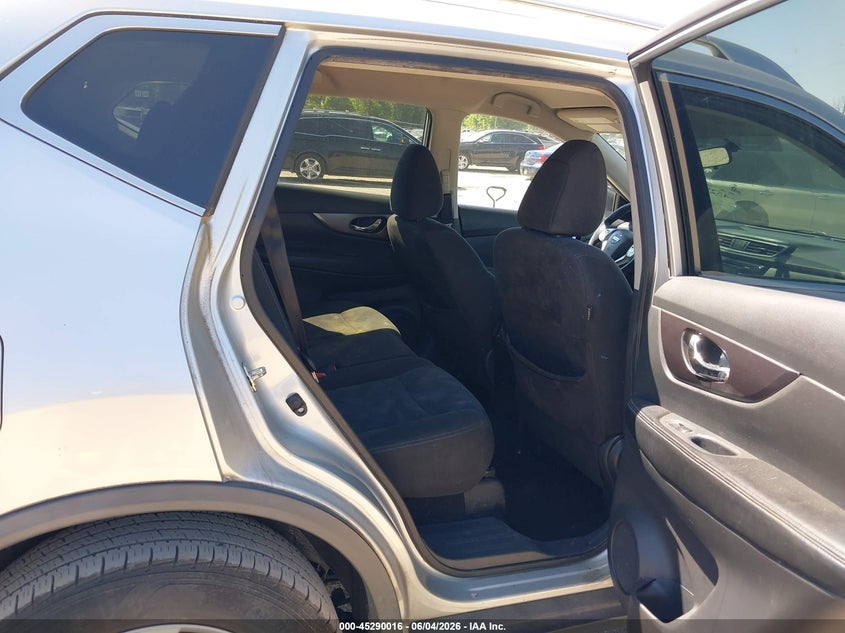 2015 Nissan Rogue VIN KNMAT2MT1FP575431 IAAI salvage auction — LEFT FRONT, Salvage Title, sold $225 on 2026-07-28 (photo 8)