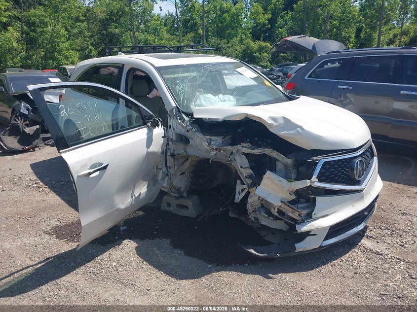 2018 Acura Mdx VIN 5J8YD4H57JL024716 IAAI salvage auction — RIGHT FRONT, Salvage Title, sold $2,750 on 2026-08-02 (photo 1)