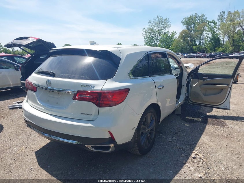 2018 Acura Mdx VIN 5J8YD4H57JL024716 IAAI salvage auction — RIGHT FRONT, Salvage Title, sold $2,750 on 2026-08-02 (photo 4)