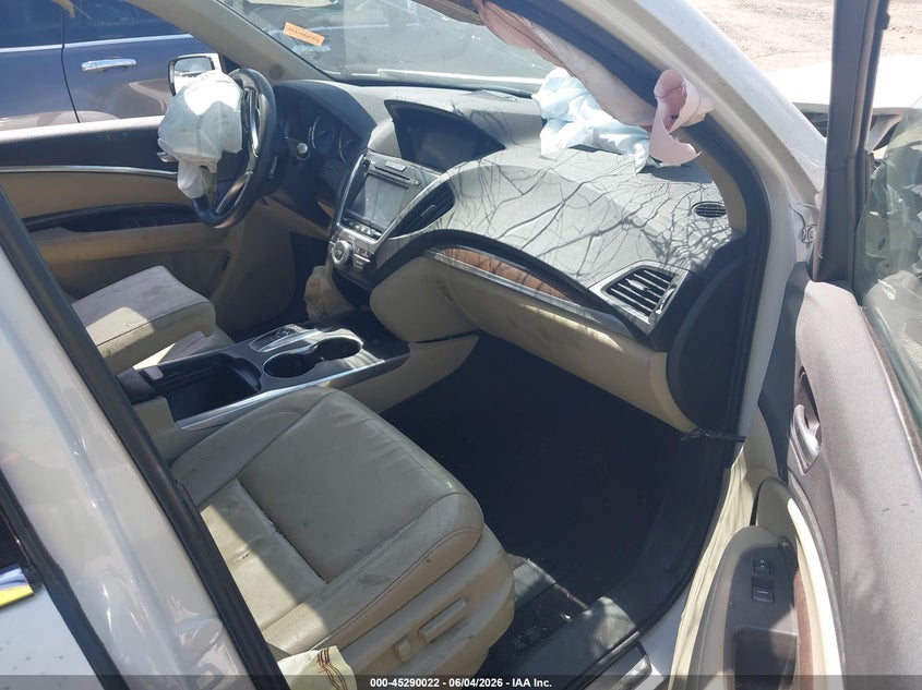 2018 Acura Mdx VIN 5J8YD4H57JL024716 IAAI salvage auction — RIGHT FRONT, Salvage Title, sold $2,750 on 2026-08-02 (photo 5)