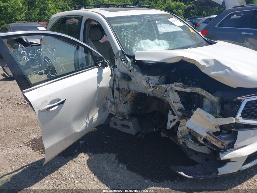 2018 Acura Mdx VIN 5J8YD4H57JL024716 IAAI salvage auction — RIGHT FRONT, Salvage Title, sold $2,750 on 2026-08-02 (photo 6)