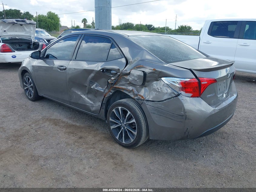 2018 Toyota Corolla VIN 5YFBURHE2JP768846 IAAI salvage auction — LEFT SIDE, Salvage Title, sold $4,200 on 2026-07-14 (photo 3)