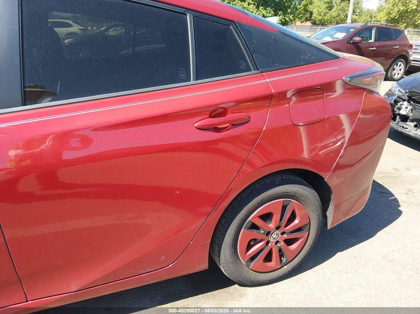 2018 Toyota Prius VIN JTDKARFU6J3063785 IAAI salvage auction — RIGHT FRONT, Clear (Pennsylvania), sold $2,600 on 2026-07-20 (photo 6)