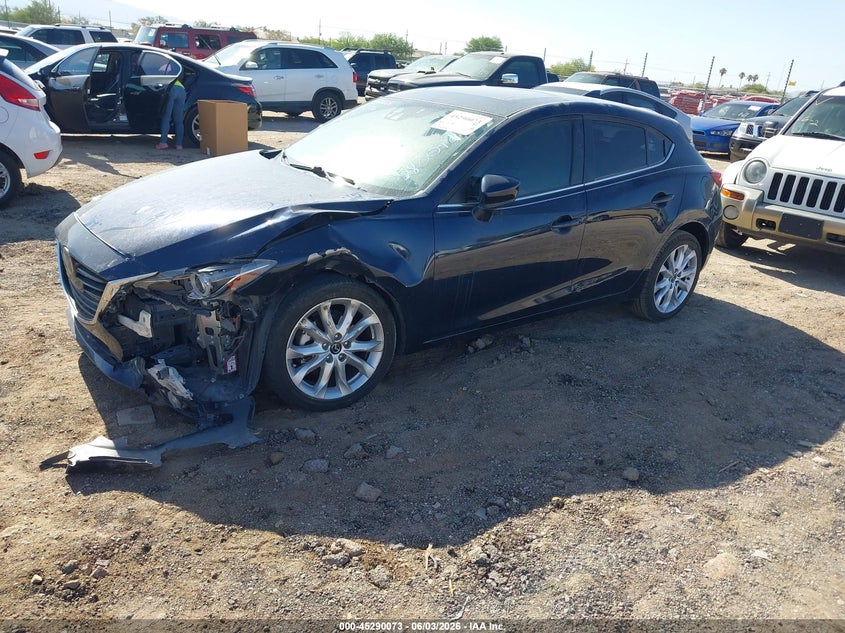 2016 Mazda 3 VIN JM1BM1N31G1280098 IAAI salvage auction — NORMAL WEAR, Clear-Dealer Only (Arizona), sold $3,050 on 2026-07-09 (photo 2)