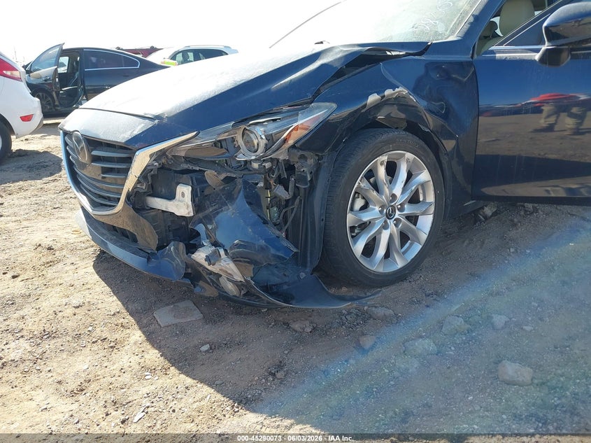 2016 Mazda 3 VIN JM1BM1N31G1280098 IAAI salvage auction — NORMAL WEAR, Clear-Dealer Only (Arizona), sold $3,050 on 2026-07-09 (photo 6)