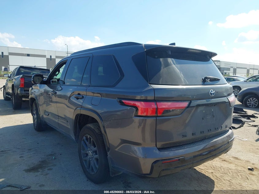 2023 Toyota Sequoia VIN 7SVAAABA9PX013561 IAAI salvage auction — FRONT END, Original (Texas), sold $28,175 on 2026-08-04 (photo 3)