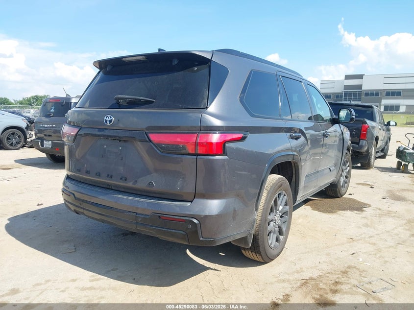 2023 Toyota Sequoia VIN 7SVAAABA9PX013561 IAAI salvage auction — FRONT END, Original (Texas), sold $28,175 on 2026-08-04 (photo 4)