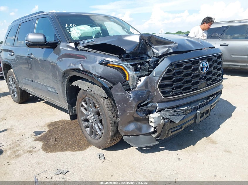 2023 Toyota Sequoia VIN 7SVAAABA9PX013561 IAAI salvage auction — FRONT END, Original (Texas), sold $28,175 on 2026-08-04 (photo 6)