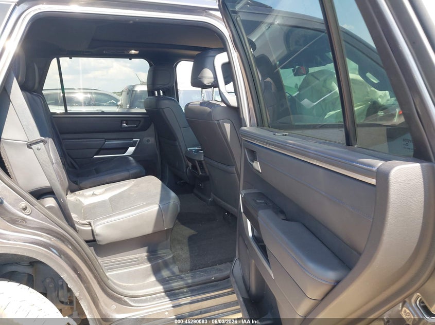 2023 Toyota Sequoia VIN 7SVAAABA9PX013561 IAAI salvage auction — FRONT END, Original (Texas), sold $28,175 on 2026-08-04 (photo 8)