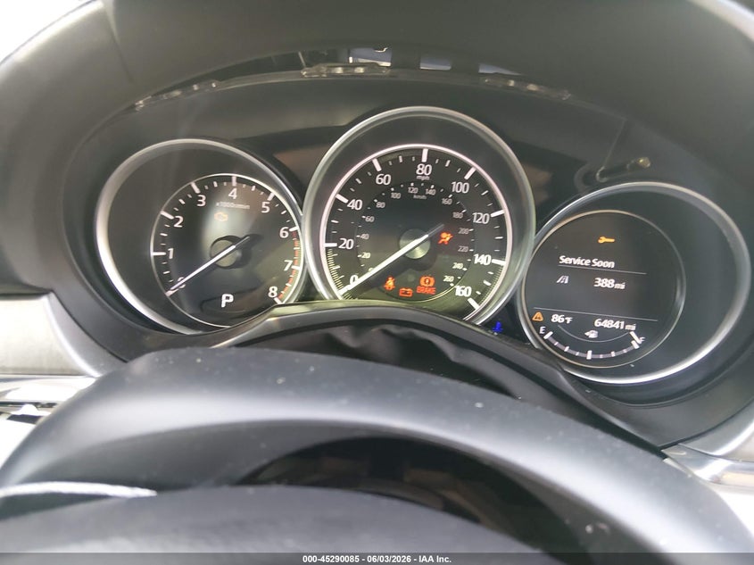 2018 Mazda 6 VIN JM1GL1WY0J1307043 IAAI salvage auction — LEFT SIDE, Salvage Title, sold $1,250 on 2026-07-18 (photo 7)