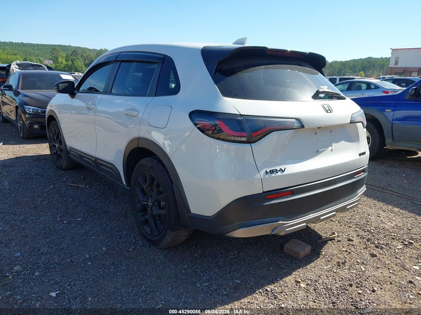 2023 Honda Hr-v VIN 3CZRZ1H54PM700625 IAAI salvage auction — RIGHT SIDE, Salvage Title, sold $8,525 on 2026-07-29 (photo 3)