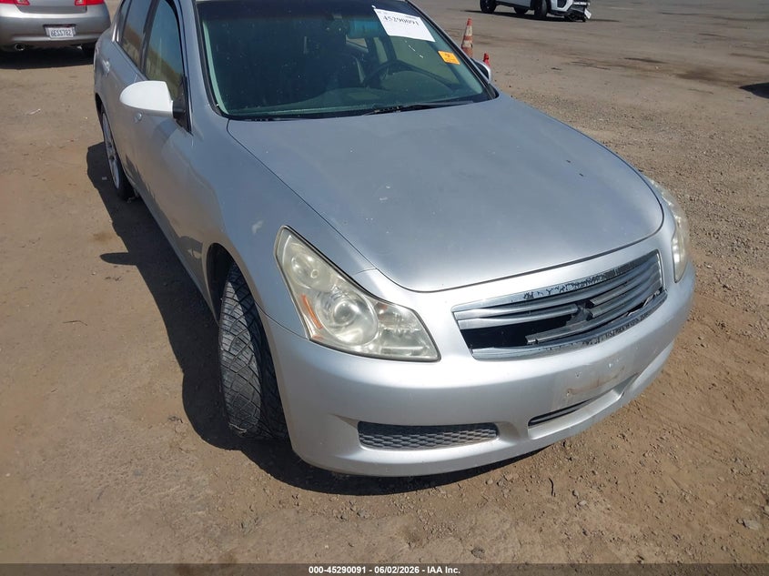 2007 Infiniti G35 VIN JNKBV61E87M724740 IAAI salvage auction — NORMAL WEAR, Clear - Dealer Only (California), sold $625 on 2026-07-08 (photo 1)