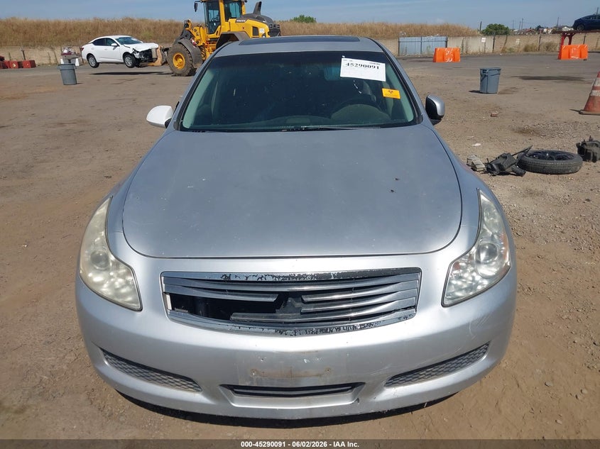 2007 Infiniti G35 VIN JNKBV61E87M724740 IAAI salvage auction — NORMAL WEAR, Clear - Dealer Only (California), sold $625 on 2026-07-08 (photo 6)