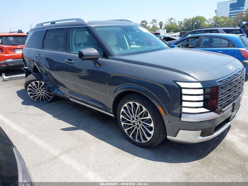 2026 Hyundai Palisade VIN KM8RMESA4TU051475 IAAI salvage auction — REAR END, Salvage Title, sold $23,000 on 2026-07-27 (photo 1)