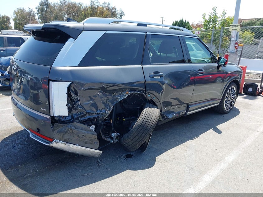 2026 Hyundai Palisade VIN KM8RMESA4TU051475 IAAI salvage auction — RIGHT REAR, Salvage Title, sold $23,000 on 2026-07-30 (photo 4)