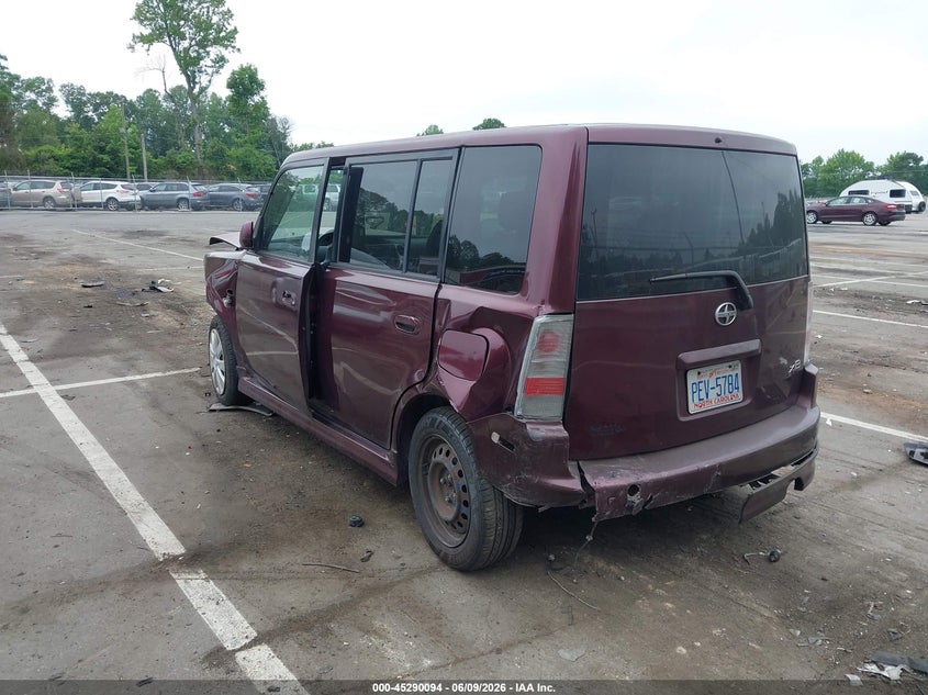 2005 Scion Xb VIN JTLKT324950181158 IAAI salvage auction — FRONT & REAR, Salvage (North Carolina), sold $450 on 2026-07-09 (photo 3)