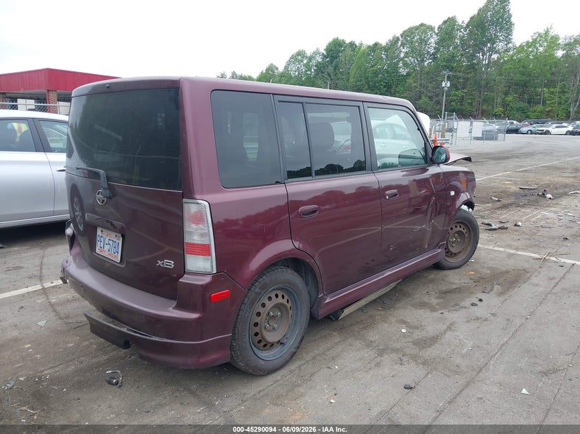 2005 Scion Xb VIN JTLKT324950181158 IAAI salvage auction — FRONT & REAR, Salvage (North Carolina), sold $450 on 2026-07-09 (photo 4)