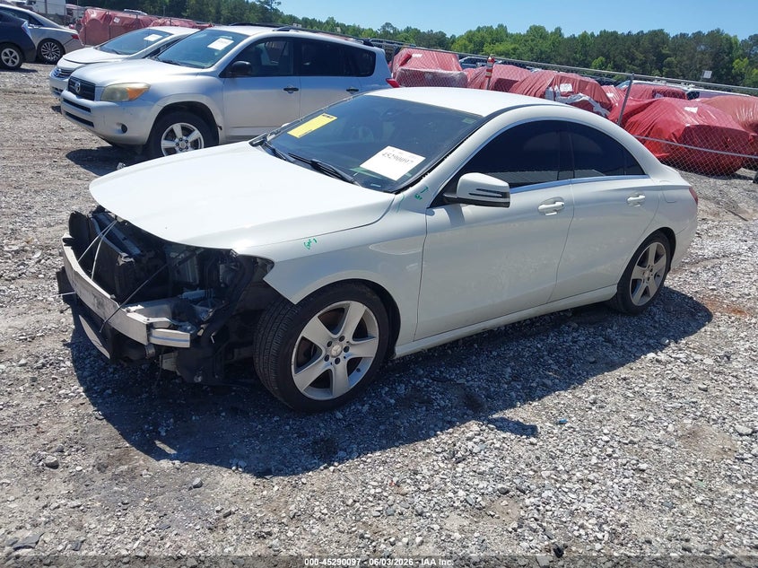 2015 Mercedes-benz Cla-klasse VIN WDDSJ4EB1FN163328 IAAI salvage auction — FRONT END, Wait Title, sold $1,050 on 2026-08-19 (photo 2)