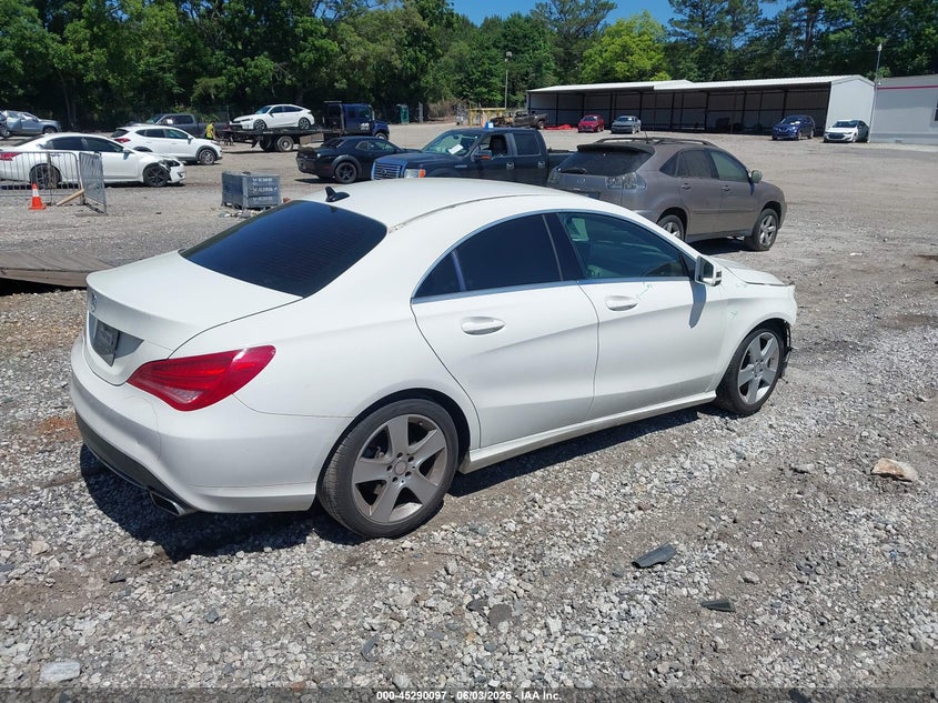 2015 Mercedes-benz Cla-klasse VIN WDDSJ4EB1FN163328 IAAI salvage auction — FRONT END, Wait Title, sold $1,050 on 2026-08-19 (photo 4)