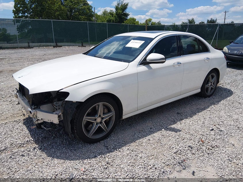 2017 Mercedes-benz E-klasse VIN WDDZF4JB0HA024212 IAAI salvage auction — FRONT END, Salvage Title, sold $6,250 on 2026-07-15 (photo 2)