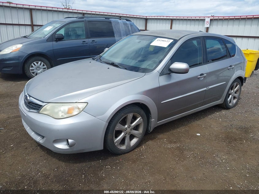 2008 Subaru Impreza VIN JF1GH63638H837256 IAAI salvage auction — NORMAL WEAR, Clear (Washington), sold $350 on 2026-07-28 (photo 2)