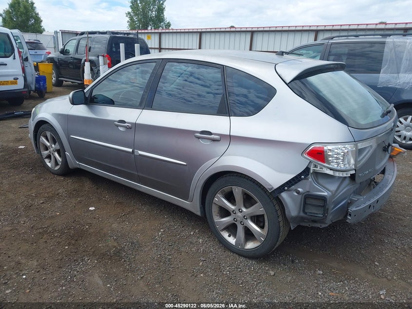 2008 Subaru Impreza VIN JF1GH63638H837256 IAAI salvage auction — NORMAL WEAR, Clear (Washington), sold $350 on 2026-07-28 (photo 3)