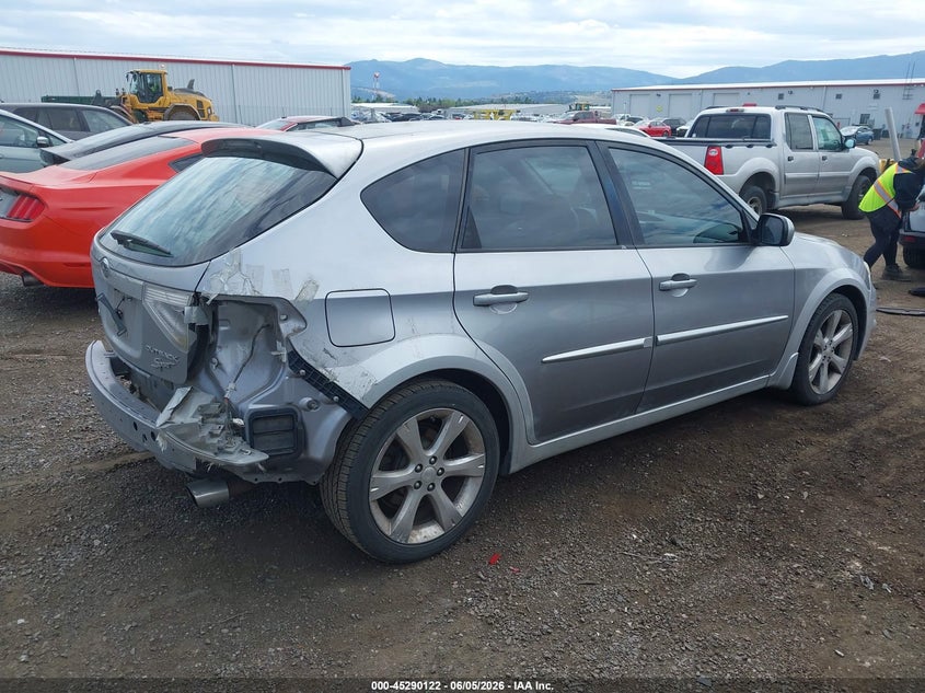 2008 Subaru Impreza VIN JF1GH63638H837256 IAAI salvage auction — NORMAL WEAR, Clear (Washington), sold $350 on 2026-07-28 (photo 4)