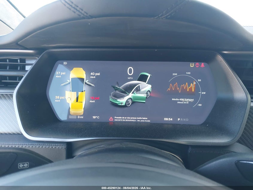 2018 Tesla Model x VIN 5YJXCBE21JF128634 IAAI salvage auction — SIDE, Wait Title, sold $6,200 on 2026-09-08 (photo 7)